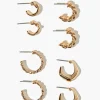 Assorted Hoop Earring Set