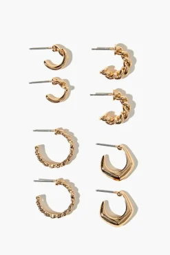 Assorted Hoop Earring Set