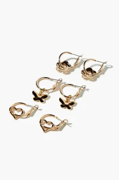 Assorted Stud & Hoop Earring Set