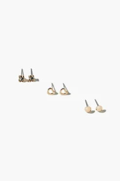 Assorted Stud & Hoop Earring Set