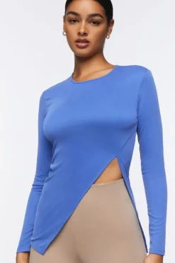Asymmetrical Split-Hem Top