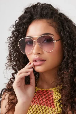 Aviator Frame Sunglasses