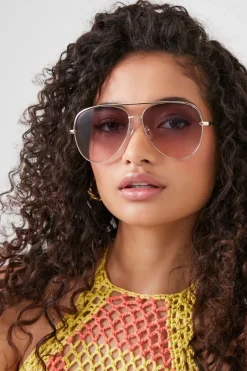 Aviator Frame Sunglasses