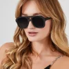 Aviator Frame Sunglasses