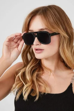 Aviator Frame Sunglasses