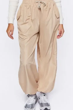 Baggy Windbreaker Parachute Pants