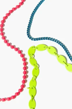 Ball Chain Anklet Set