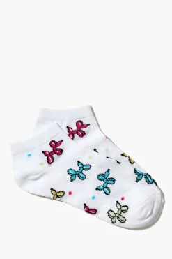 Balloon Animal Ankle Socks