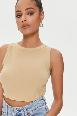 Basic Cropped Tank Top