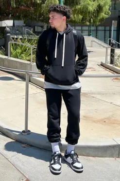 Basic Drawstring Hoodie