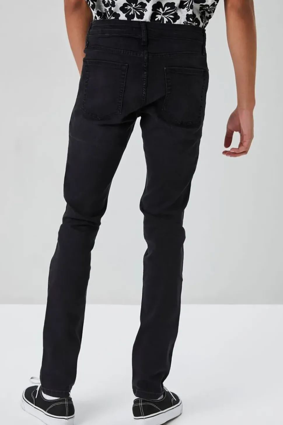 Basic Faded Skinny Jeans