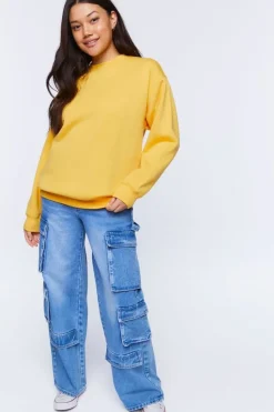 Basic Fleece Crew Pullover