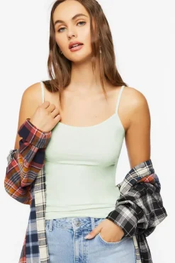 Basic Organically Grown Cotton Thin Strap Cami