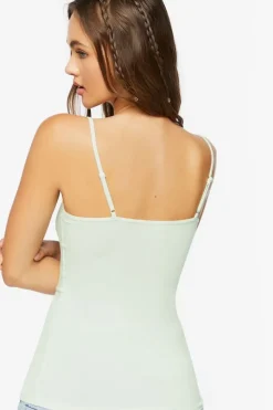Basic Organically Grown Cotton Thin Strap Cami