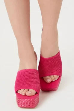 Basketwoven Platform Heels