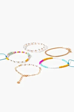 Bead & Chain Bracelet Set