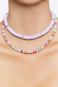 Beaded Layered Necklace Set