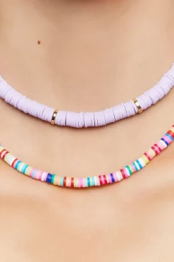 Beaded Layered Necklace Set