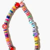 Beaded Love Phone Keychain
