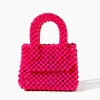 Beaded Mini Crossbody Bag