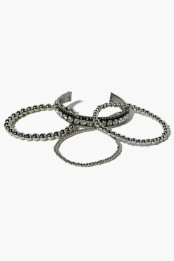 Beaded Stretch Bracelet Set