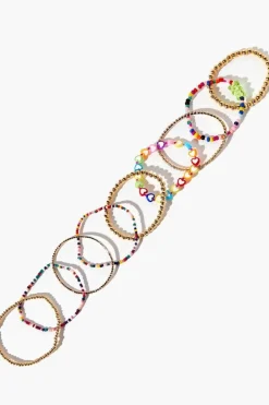 Beaded Stretch Bracelet Set