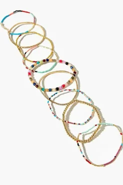 Beaded Stretch Bracelet Set