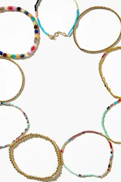 Beaded Stretch Bracelet Set
