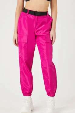 Belted Cargo Joggers