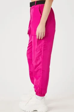 Belted Cargo Joggers