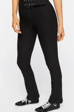 Belted Flare Pants