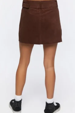 Belted Mini Skirt