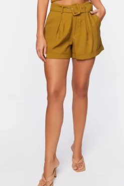 Belted Trouser Shorts
