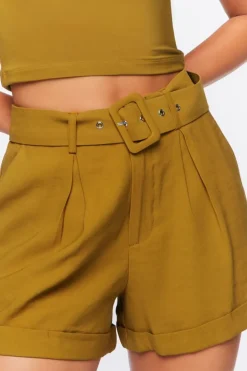 Belted Trouser Shorts