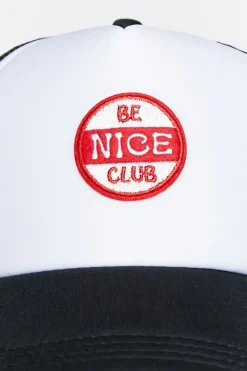 Be Nice Club Graphic Trucker Hat