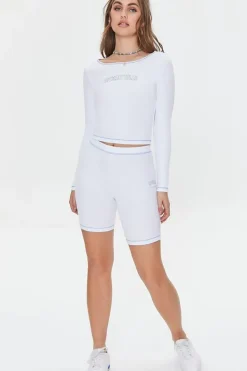 Beverly Hills Graphic Biker Shorts