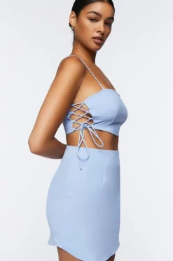 Blazer Cami & Mini Skirt Set