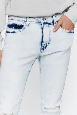 Bleach Dye Skinny Jeans