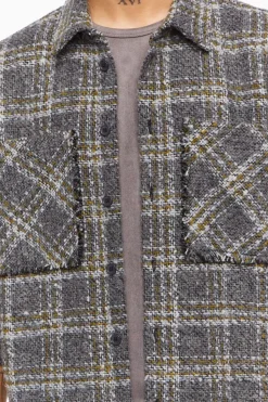 Boucle Plaid Shirt