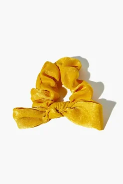 Bow Hair Scrunchie Set
