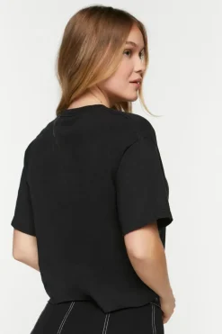Bowie Graphic Cropped Tee