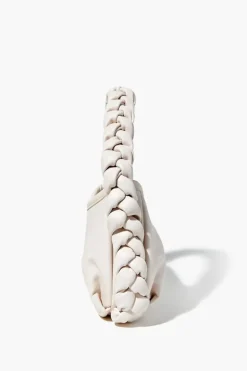 Braided Faux Leather Crossbody Bag