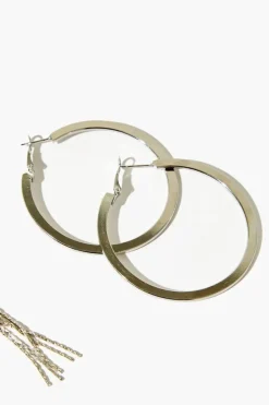 Braided Hoop Earring Set