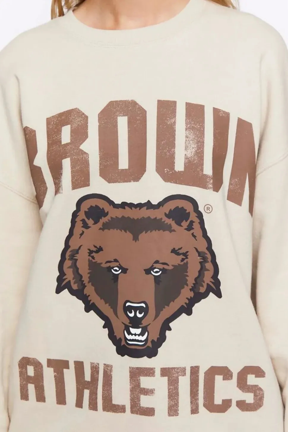 Brown Athletics Graphic Pullover