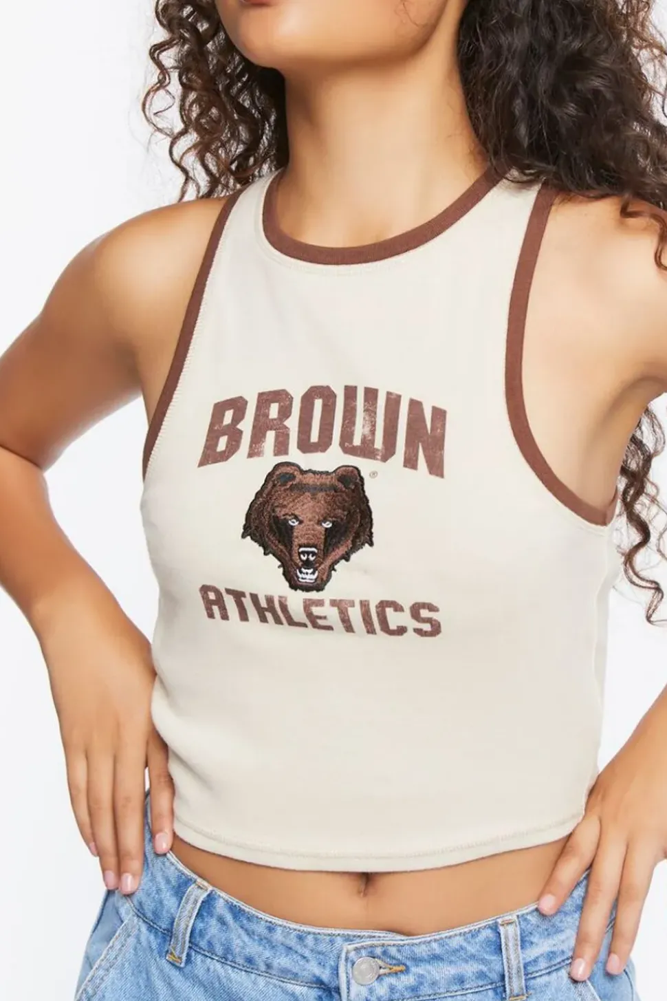 Brown Athletics Graphic Tank Top