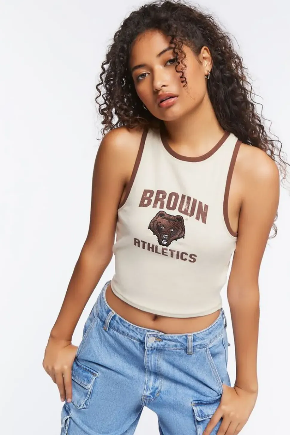 Brown Athletics Graphic Tank Top