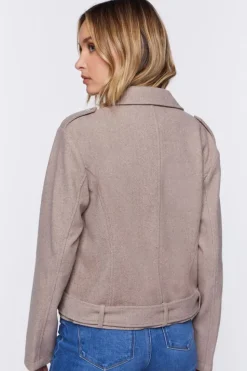 Brushed Moto Jacket