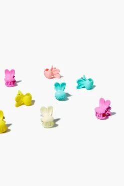 Bunny Mini Claw Hair Clip Set