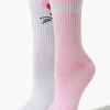 Bunny Rabbit Crew Sock Set - 2 Pack