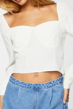 Bustier Crop Top